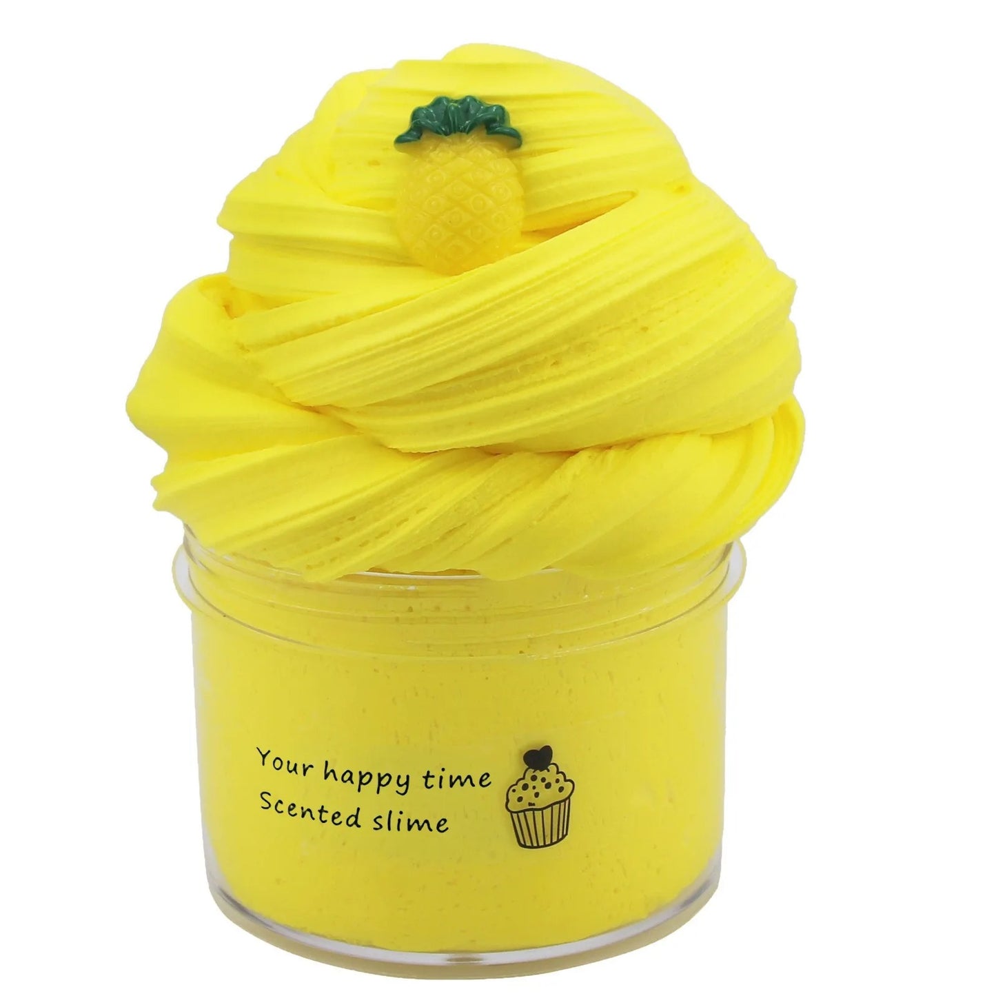 DIY Butter Slime Fruit Kit Soft Non-sticky Cloud Slime Scented Toy