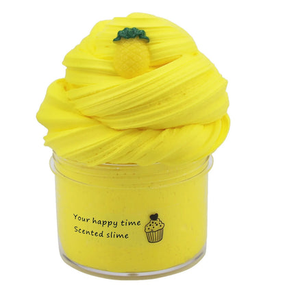 DIY Butter Slime Fruit Kit Soft Non-sticky Cloud Slime Scented Toy