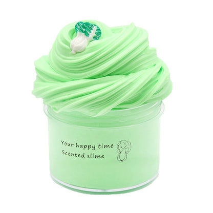 DIY Butter Slime Fruit Kit Soft Non-sticky Cloud Slime Scented Toy