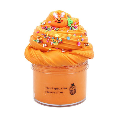 DIY Butter Slime Fruit Kit Soft Non-sticky Cloud Slime Scented Toy