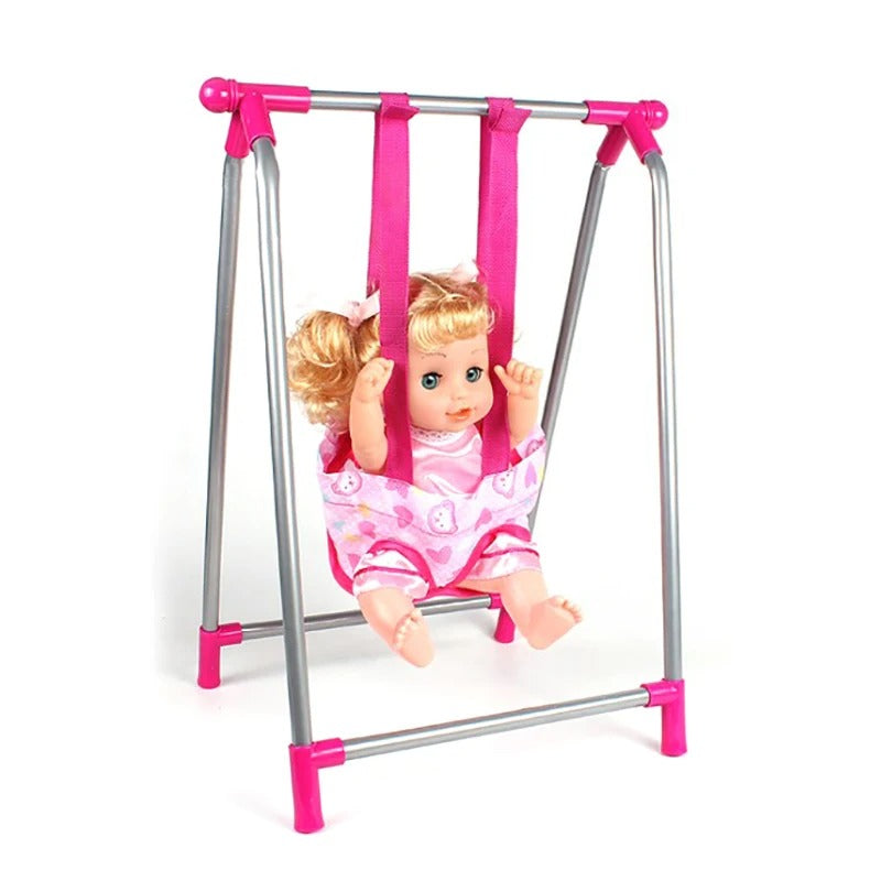 Doll House Accessories Rocking Chairs Swing Bed Dining Chair Baby Play House KidsTopia Baby Essentials
