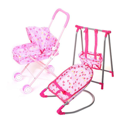 Doll House Accessories Rocking Chairs Swing Bed Dining Chair Baby Play House KidsTopia Baby Essentials