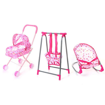 Doll House Accessories Rocking Chairs Swing Bed Dining Chair Baby Play House KidsTopia Baby Essentials