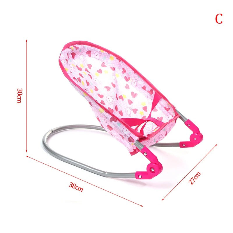 Doll House Accessories Rocking Chairs Swing Bed Dining Chair Baby Play House KidsTopia Baby Essentials