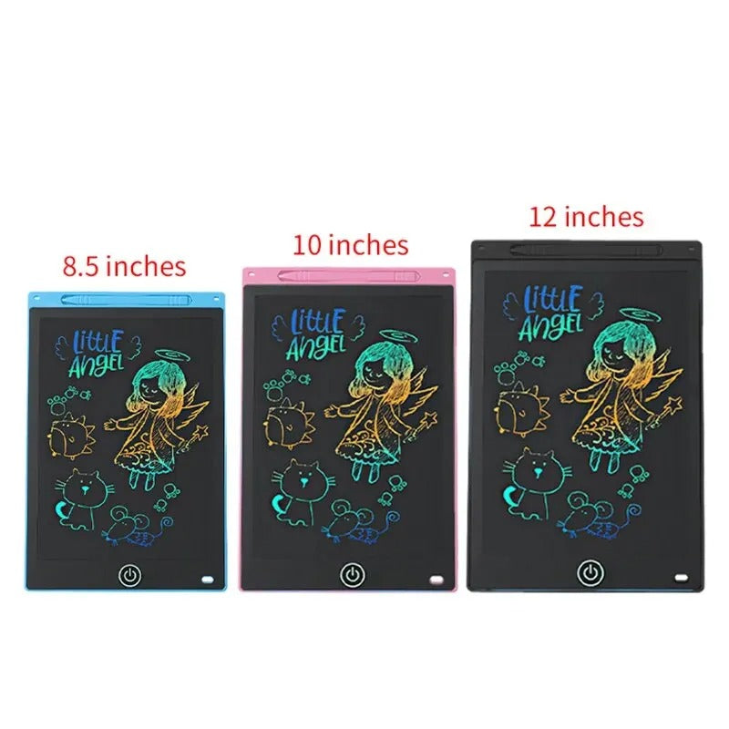 LCD Drawing Tablet for Kids, Rechargeable Erasable Board with Pen, Travel Educational Toy Gift for Boys Girls KidsTopia Baby Essentials