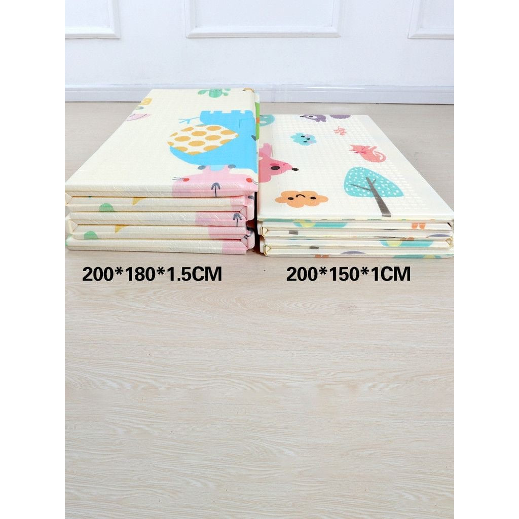 Luxury Ultra-Thick Baby Play Mat – Premium High-Density Foam Crawling Mat for Indoors & Outdoors – Reversible, Waterproof & Shock-Absorbent Extra Large Floor Mat