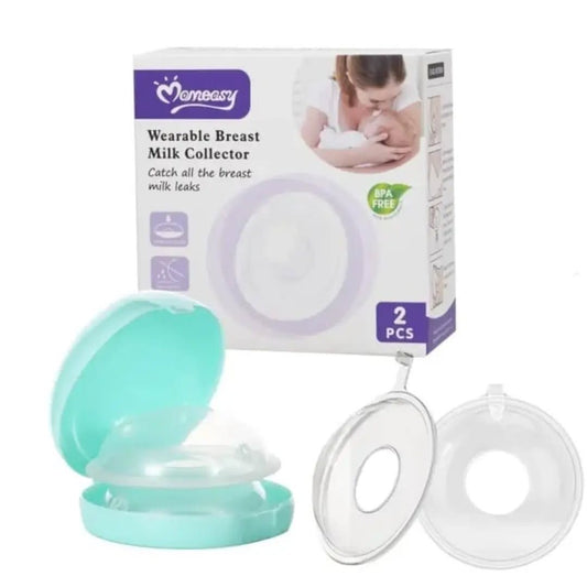 Silicone Breast Milk Collector Shells – Reusable Milk Saver & Nursing Cups for Leaking – BPA-Free Breastfeeding Breast Shells (Set of 2)