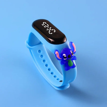 Fashion Mickey Children Watches For Girls Electronic Bracelet Sports Touch LED Spiderman Doll Kids Watch Women Waterproof Clock KidsTopia Baby Essentials