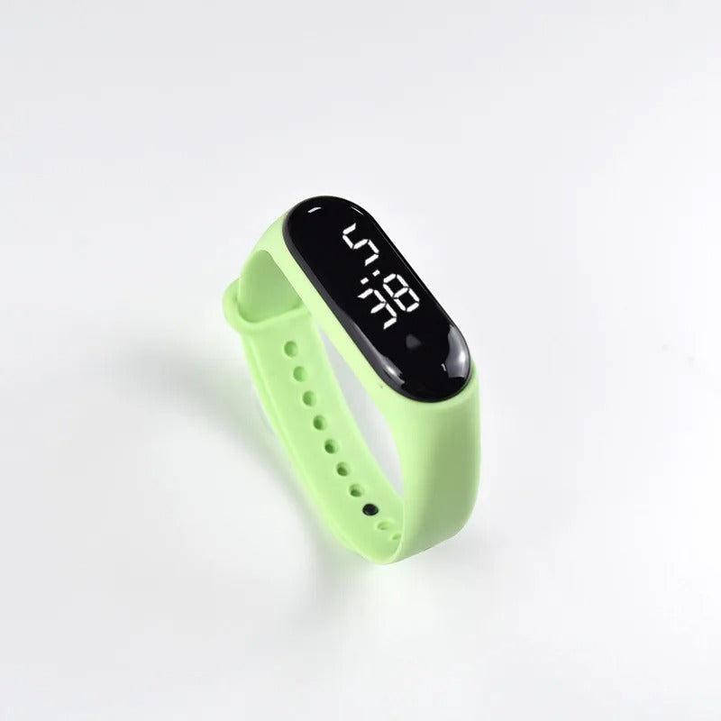 Fashion Mickey Children Watches For Girls Electronic Bracelet Sports Touch LED Spiderman Doll Kids Watch Women Waterproof Clock KidsTopia Baby Essentials