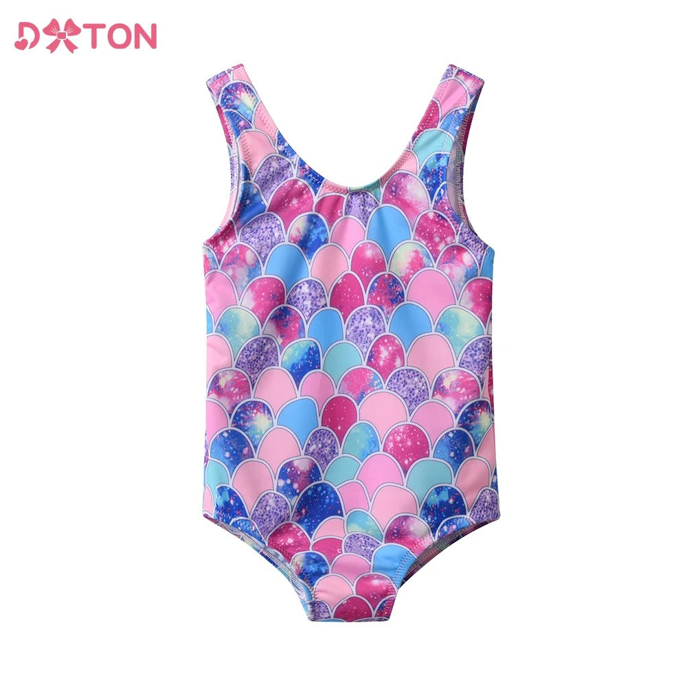 Girls Swimsuits One Piece Summer Vacation Beachwear KidsTopia Baby Essentials