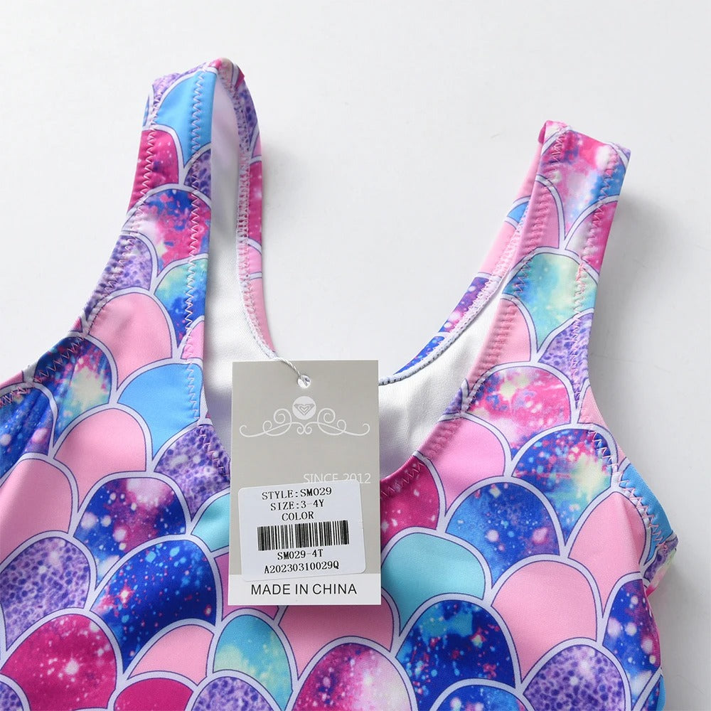 Girls Swimsuits One Piece Summer Vacation Beachwear KidsTopia Baby Essentials