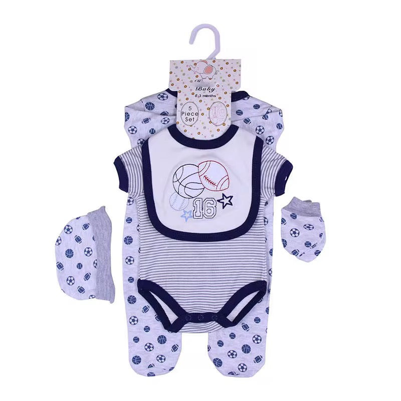 Newborn 8 piece receiving set