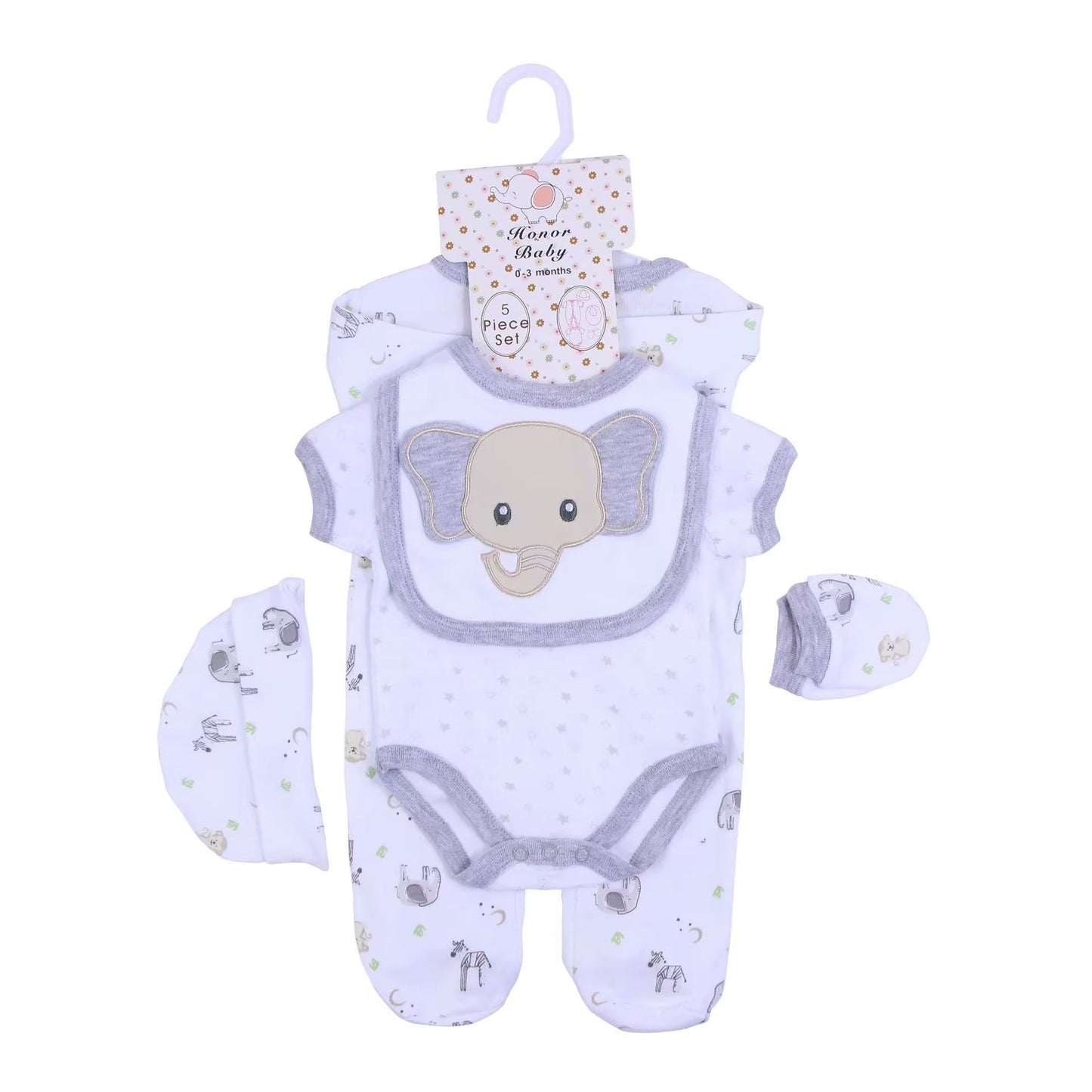 Newborn 8 piece receiving set