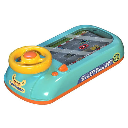 Kids Steering Wheel Driving Toy Dodge Vehicle Electronic Simulation Adventure Game with Music Sound Effects for Girl Boy KidsTopia Baby Essentials