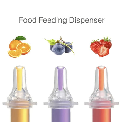 Liquid Baby Medicine Dropper With Measure Cup - Silicone Oral Feeding Syringe With Pacifier KidsTopia Baby Essentials
