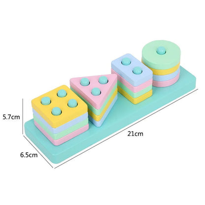 Kids 3D Wooden Puzzles Early Learning Baby Games Toys Educational Wooden Toys For Children Birthday Gifts KidsTopia Baby Essentials