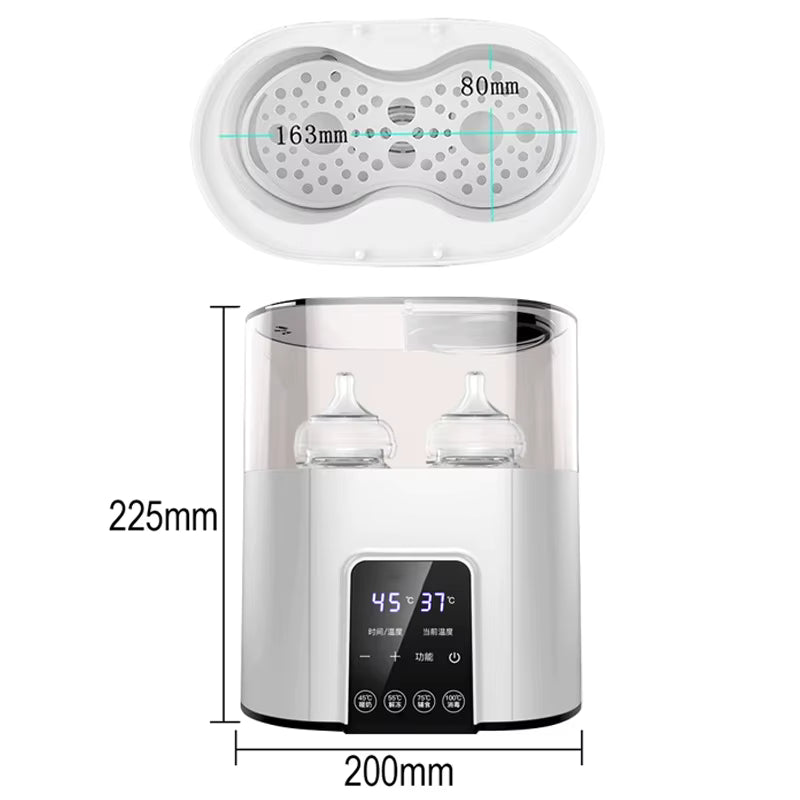 Multi-function Baby Nursing Bottle Heater Sterilizer Fast Breast Milk Bottle Warmer KidsTopia Baby Essentials