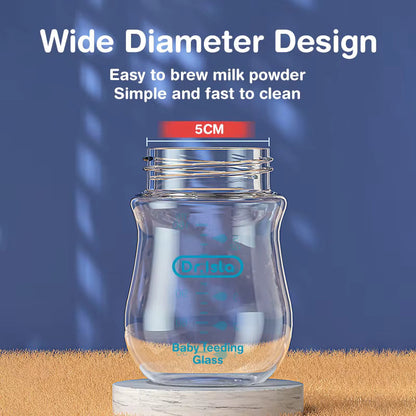 Baby Bottle Glass Bottles Anti-flatulence Milk Feeding Bottles Infant BPA free KidsTopia Baby Essentials