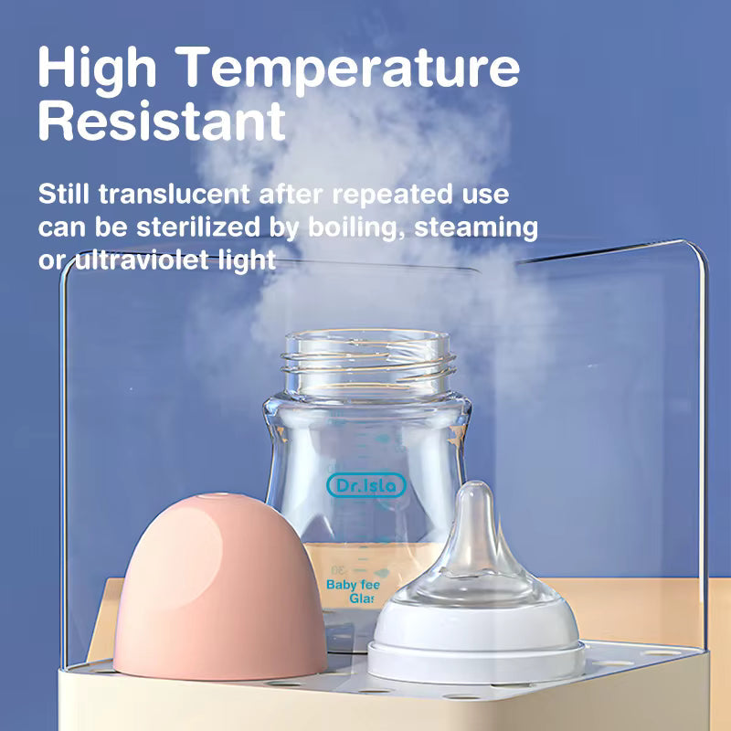 Baby Bottle Glass Bottles Anti-flatulence Milk Feeding Bottles Infant BPA free KidsTopia Baby Essentials