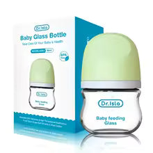 Baby Bottle Glass Bottles Anti-flatulence Milk Feeding Bottles Infant BPA free KidsTopia Baby Essentials