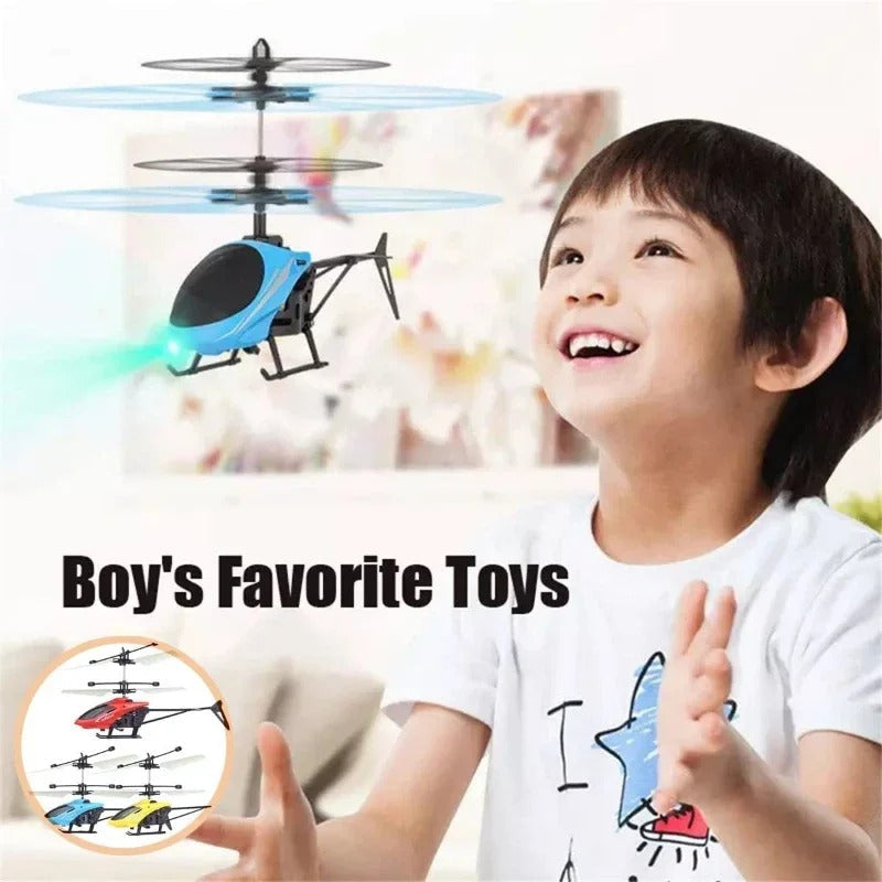 Remote Safe Fall-resistant RC Helicopters Drone Rechargeable Mini RC Drone Children Toys with Random Color Wings KidsTopia Baby Essentials