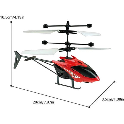 Remote Safe Fall-resistant RC Helicopters Drone Rechargeable Mini RC Drone Children Toys with Random Color Wings KidsTopia Baby Essentials