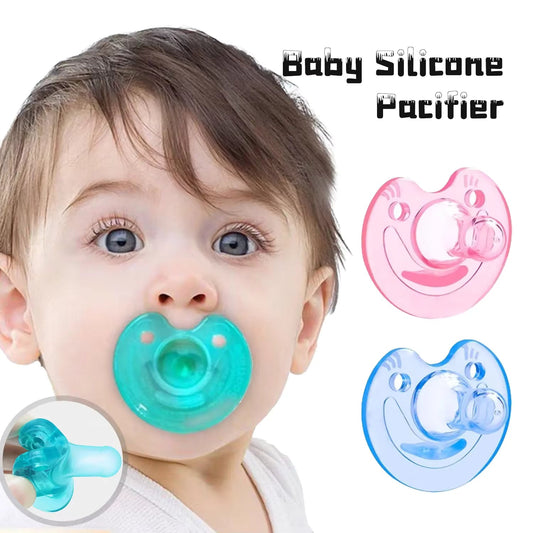 Silicone Round Pacifier Baby Teether Bear KidsTopia Baby Essentials