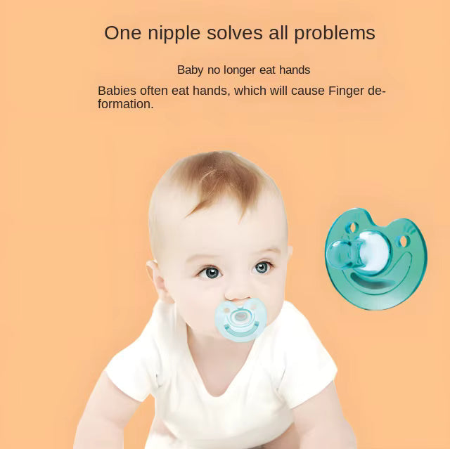 Silicone Round Pacifier Baby Teether Bear KidsTopia Baby Essentials