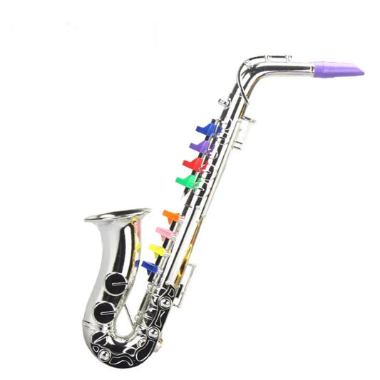 Silver Gold Saxophone