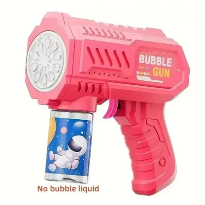 Space Astronauts Fully Automatic Bubble Gun Rocket