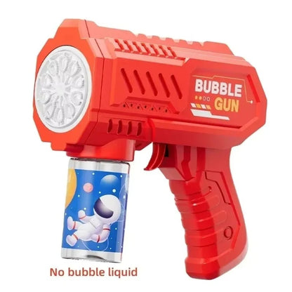 Space Astronauts Fully Automatic Bubble Gun Rocket