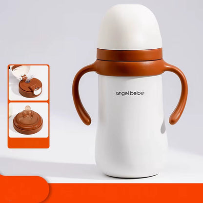 Stainless Steel Children's Cup Home Thermos Cup Study Drink Cup Cute Water Bottle KidsTopia Baby Essentials