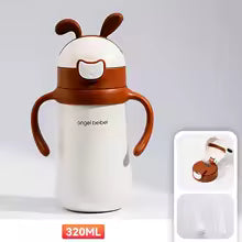 Stainless Steel Children's Cup Home Thermos Cup Study Drink Cup Cute Water Bottle KidsTopia Baby Essentials