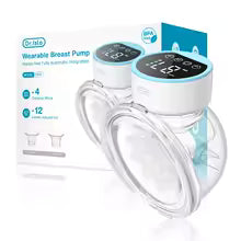 Wearable Electric Breast Pumps 4 Modes 12 Levels Portable Hands Free KidsTopia Baby Essentials